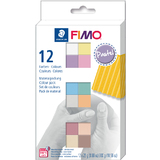 FIMO soft Modelliermasse-Set "Pastel", 12er Set