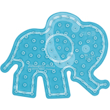 Hama stiftplatte maxi "kleiner Elefant", transparent