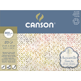 CANSON aquarellblock Aquarelle, fein, 310 x 410 mm