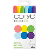 COPIC marker ciao, 6er set "Brights"