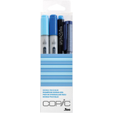 COPIC marker ciao, 4er set "Doodle pack Blue"