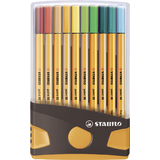 STABILO fineliner point 88, 20er ColorParade, grau/orange