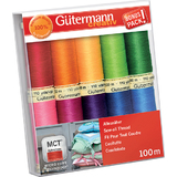 Gtermann Nhfaden-Set "Starke Farben", 10 Spulen