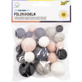 folia filzkugeln PURE TREND, Merinowolle