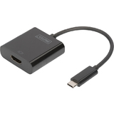 DIGITUS usb 3.1 Grafikadapter, usb-c - HDMI, schwarz