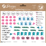 AVERY zweckform ZDesign trend Sticker lettering Tag+Monat