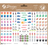 AVERY zweckform ZDesign trend Sticker lettering Icons