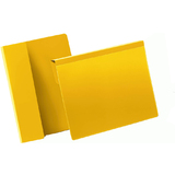 DURABLE Kennzeichnungstasche, mit Falz, din A5 quer, gelb