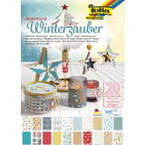 folia motivblock "Winterzauber", 240 x 340 mm, 20 Blatt