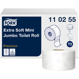 TORK minirollen-toilettenpapier Jumbo, 3-lagig, wei, 120 m