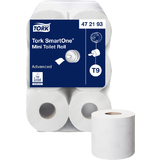 TORK Grorollen-Toilettenpapier smartone Mini, wei, 111,6 m