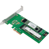 LogiLink dual M.2 pci-express Karte fr sata & pcie SATA SSD