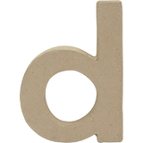 dcopatch 3D-Buchstabe "d", Pappmach, 85 x 120 mm