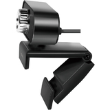 LogiLink pro Full-HD-USB-Webcam mit Mikrofon, schwarz