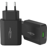 ANSMANN usb-adapterstecker HOME charger 130Q, schwarz
