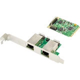 DIGITUS dual Gigabit ethernet Mini pci Express Netzwerkkarte