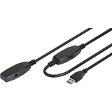 DIGITUS aktives USB 3.0 Verlngerungskabel, 10,0 m
