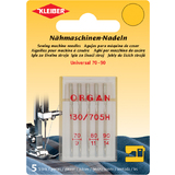 KLEIBER Nhmaschinen-Nadel-Set "Universal", 5-teilig