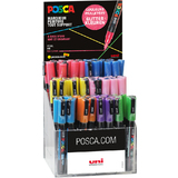 POSCA pigmentmarker PC-3ML Glitter, 96er Display