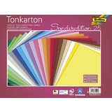 folia Tonkarton, (B)250 x (H)350 mm, 220 g/qm, sortiert