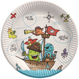 PAPSTAR papp-teller "Pirate Crew", rund, 230 mm