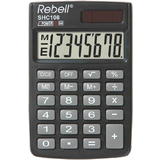 Rebell taschenrechner SHC 108, schwarz