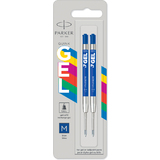 PARKER gel-mine ECO, blau, Strichstrke: M, 2er Blister