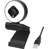 LogiLink full-hd-usb-webcam mit Dual-Mikrofon, schwarz
