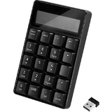 LogiLink nummerblock mit Taschenrechner, kabellos, schwarz