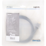 LogiLink hdmi Kabel 2.1, a-stecker - A-Stecker, 2,0 m