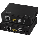LogiLink 4K/60 hz HDMI kvm Extender Set, HDBaseT, 6x USB-A
