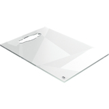 nobo acryl-notiztafel mit Griffloch, din A4, randlos