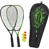 SCHILDKRT speed Badminton Set, schwarz / grn