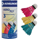 SCHILDKRT natur-federball Aerofly, farbig sortiert