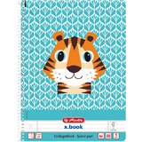 herlitz collegeblock "Cute animals Tiger", din A4, liniert