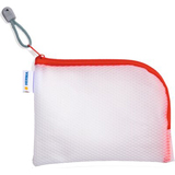 HERMA Reiverschlusstasche "Mesh Bags", din A6, rot