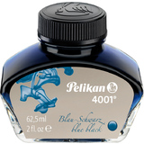 Pelikan tinte 4001 im Glas, blau-schwarz, Inhalt: 62,5 ml