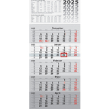rido id wandkalender "5-Monatskalender", 2025