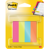 Post-it haftstreifen Page Marker, 15 x 50 mm, Poptimistic