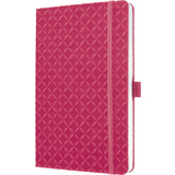 sigel notizbuch Jolie Flair, Kunstleder, din A5, fuchsia