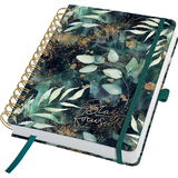 sigel bujo Buchkalender jolie "Glamorous Leaves"