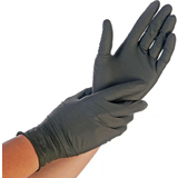 HYGONORM nitril-handschuh SAFE FIT, schwarz, XL, puderfrei