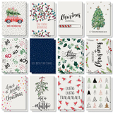 sigel weihnachts-postkarten-set "Colourful Christmas", A6