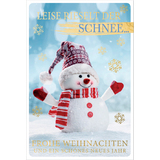 SUSY card Weihnachtskarte "Snowman"
