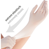 HYGOSTAR nitril-handschuh SAFE super STRETCH, XL, wei