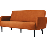 PAPERFLOW 3-Sitzer sofa LISBOA, Stoffbezug, braun