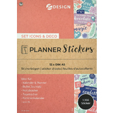 AVERY zweckform ZDesign planungs-sticker "ICONS & DECO"