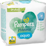 Pampers harmonie Feuchttcher aqua, 6er Pack