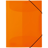 HERMA Eckspannermappe, aus PP, din A4, neon-orange