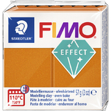 FIMO effect Modelliermasse, orange-metallic, 57 g